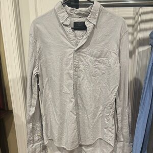 rag & bone Gray Casual Button Down Shirt